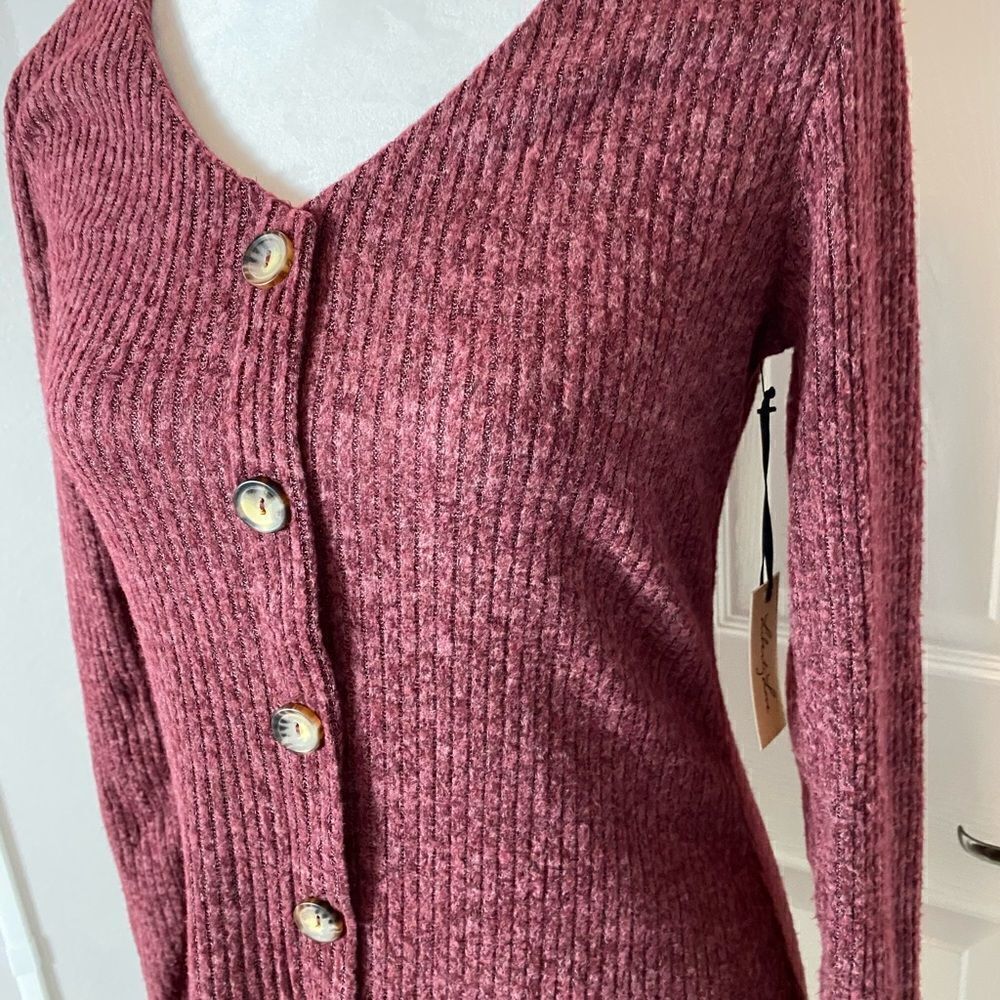 LIBERTY LOVE SMALL SWEATER DRESS NWT - Picture 4 of 6